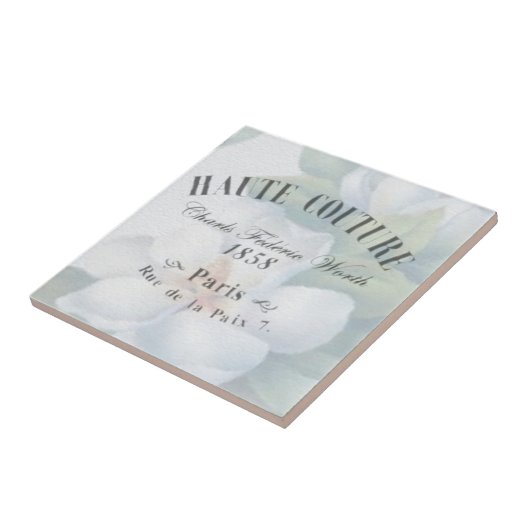 ヴィンテージオートーオートクチュールファッションデザイン タイル (側面)