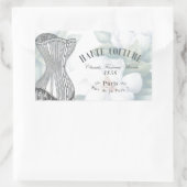 ヴィンテージオートーオートクチュールファッションデザイン 長方形シール (バッグ)