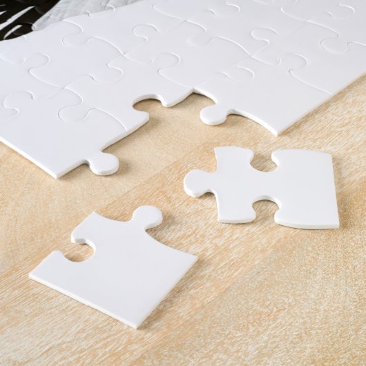 ヴィンテージオードボンアイボリーハングルペッカー絵画ズ ジグソーパズル (側面)