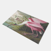 ヴィンテージオードボンイラストレーションスプーンビルバード ドアマット (アングル)