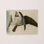 ヴィンテージオードボンオスプレイ絵画バーズギフト ジグソーパズル (横)