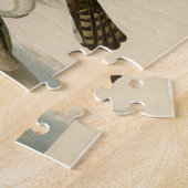 ヴィンテージオードボンオスプレイ絵画バーズギフト ジグソーパズル (側面)