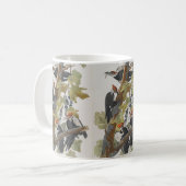 ヴィンテージオードボンパイレッ絵画トウッドペッカーの贈り物 コーヒーマグカップ (正面左)