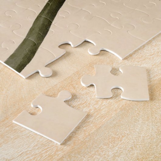 ヴィンテージオードボンパープルマーティンバードズ絵画ギフト ジグソーパズル (側面)