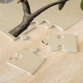 ヴィンテージオードボンモーニング鳩絵画鳥の贈り物 ジグソーパズル (側面)