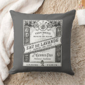 ヴィンテージオードラヴァンデ広告 クッション (ブランケット)