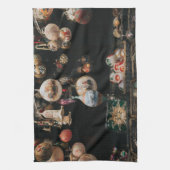 ヴィンテージオーナメントキッチン キッチンタオル (縦)