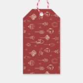 ヴィンテージオーナメントギフトラベル ギフトタグ (正面)