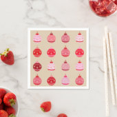 ヴィンテージオーナメントクリスマス スタンダードカクテルナプキン (インサイチュ)