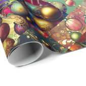 ヴィンテージオーナメントサンプラー ラッピングペーパー (ロールコーナー)