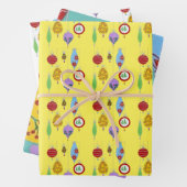 ヴィンテージオーナメントセット ラッピングペーパーシート (インサイチュ)