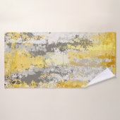 ヴィンテージオーナメントパターンヴィンテージ。バロック・ロココt バスタオル (バスタオル)