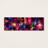 'ヴィンテージオーナメント'ホリデーギフトラベル (裏面)