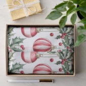 ヴィンテージオーナメントホリークリスマス 薄葉紙 (ギフト)