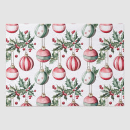 ヴィンテージオーナメントホリークリスマス 薄葉紙