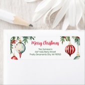 ヴィンテージオーナメントメリークリスマスラベル ラベル (インサイチュ)