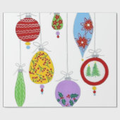 ヴィンテージオーナメント包装紙 ラッピングペーパー (フラット)