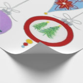 ヴィンテージオーナメント包装紙 ラッピングペーパー (角)