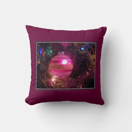 ヴィンテージオーナメント装飾用クッション クッション (正面)