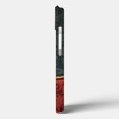 ヴィンテージオーナメント赤と黒 Case-Mate iPhoneケース (裏面 / 左)