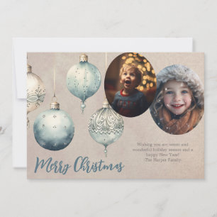 ヴィンテージオーナメント2枚 シーズンカード