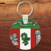 ヴィンテージオーナメント キーホルダー (正面)