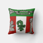 ヴィンテージオーナメント クッション (裏面)