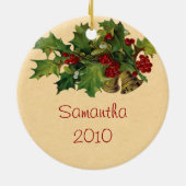 ヴィンテージオーナメント セラミックオーナメント (裏面)