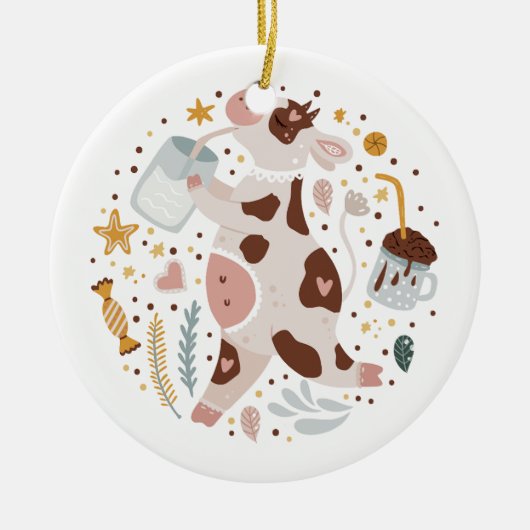 ヴィンテージオーナメント セラミックオーナメント (正面)