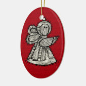 ヴィンテージオーナメント セラミックオーナメント (左)