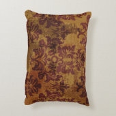 ヴィンテージオーナメント、バロックのロココテクスチャ。 アクセントクッション (裏面(縦))