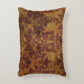 ヴィンテージオーナメント、バロックのロココテクスチャ。 アクセントクッション (正面(垂直))