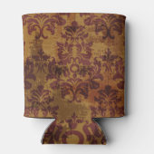 ヴィンテージオーナメント、バロックのロココテクスチャ。 缶クーラー (裏面)