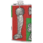 ヴィンテージオーナメント フラスク (左)