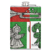 ヴィンテージオーナメント フラスク (裏面)