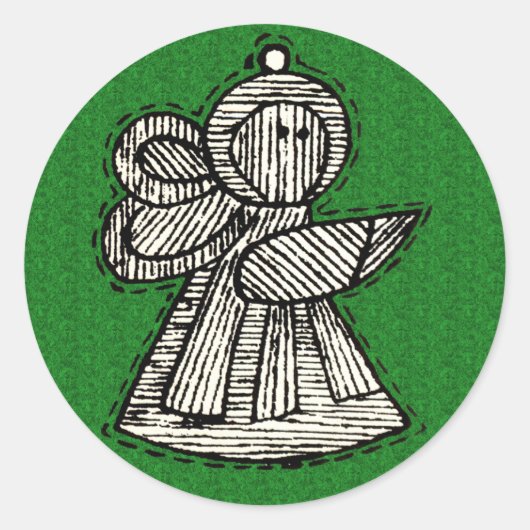 ヴィンテージオーナメント ラウンドシール (正面)