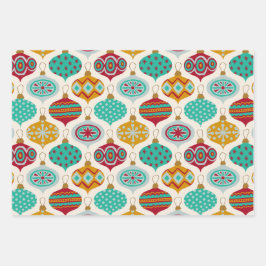 ヴィンテージオーナメント ラッピングペーパーシート