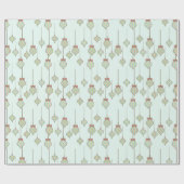 ヴィンテージオーナメント ラッピングペーパー (フラット)