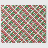 ヴィンテージオーナメント ラッピングペーパー (フラット)