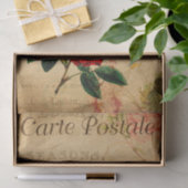 ヴィンテージオーファッションドルドレッドローズフローラフランスの 薄葉紙 (ギフト)