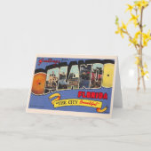 ヴィンテージオーランドフロリダ カード (黄色い花)