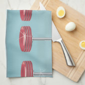 ヴィンテージオールアメリカンダイナー キッチンタオル (四つ折り)