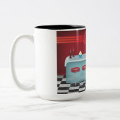 ヴィンテージオールアメリカンダイナー ツートーンマグカップ (左)