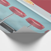 ヴィンテージオールアメリカンダイナー ラッピングペーパー (角)