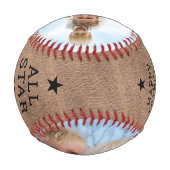 ヴィンテージオールスターパパカスタム2フォトファーザーズデイ 野球ボール (裏面)