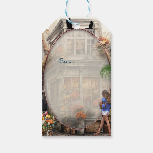 ヴィンテージオールドアムステルダム ギフトタグ (裏面)