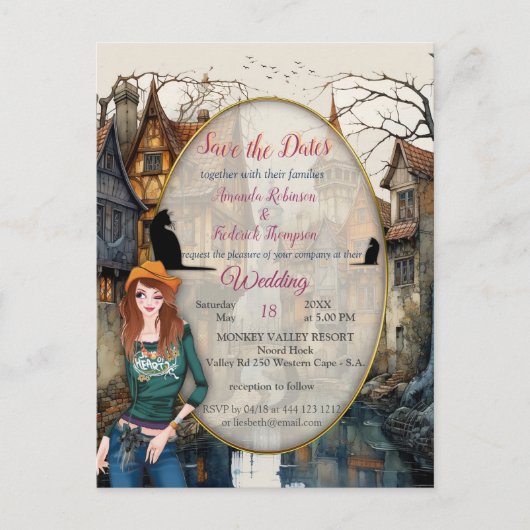 ヴィンテージオールドアムステルダム ポストカード (正面)