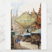 ヴィンテージオールドアムステルダム ワインラベル (シングルラベル)