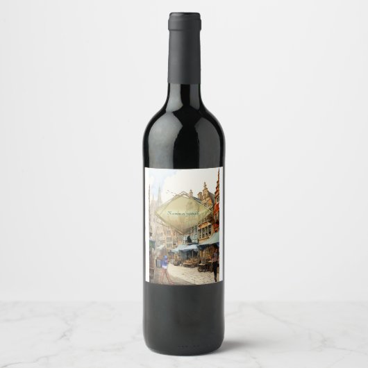 ヴィンテージオールドアムステルダム ワインラベル (正面)