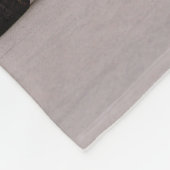 ヴィンテージオールドアンティークイエロー改造とギター フリースブランケット (角)